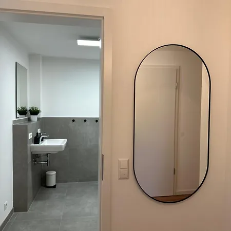 Apartament Amao Indigo - Rollstuhlgerechte - 62 Qm - Balkon & Tiefgarage - Aufzug - Naehe Messe - Bis 10 Pers 2whg